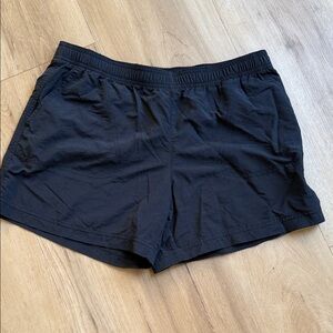 Women's Athletic Black Shorts